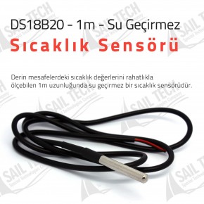DS18B20 - 1M – Waterproof Temperature Sensor