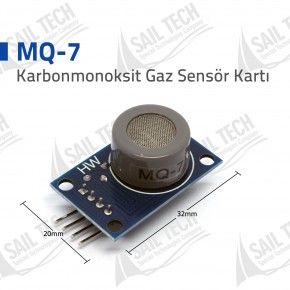 MQ-7 Carbon Monoxide Gas Sensor