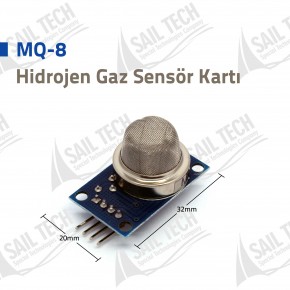 MQ-8 Hidrojen Gaz Sensör Kartı