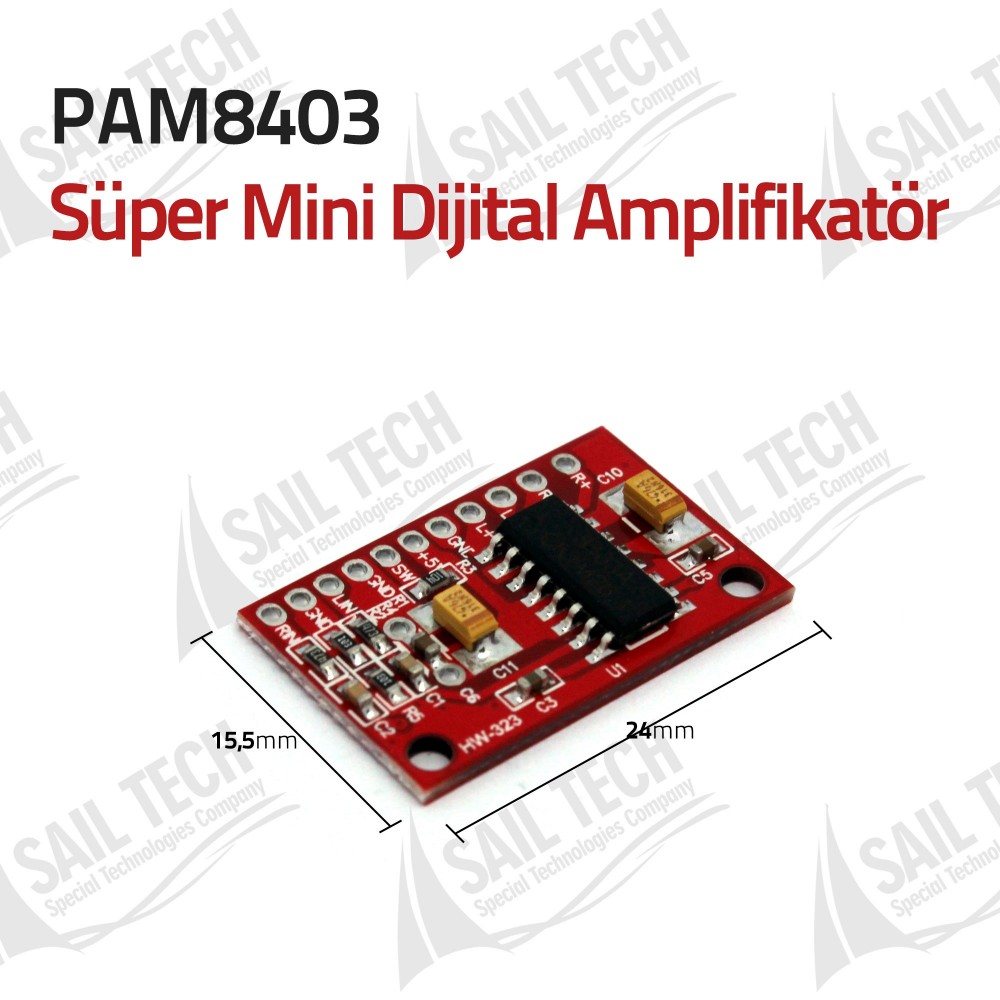 PAM8403(HW-323) Super Mini Digital Amplifier