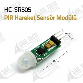 HC-SR505 PIR Hareket Sensör Modülü