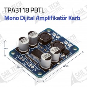TPA 3118 PBTL Mono Digital Amplifier Card