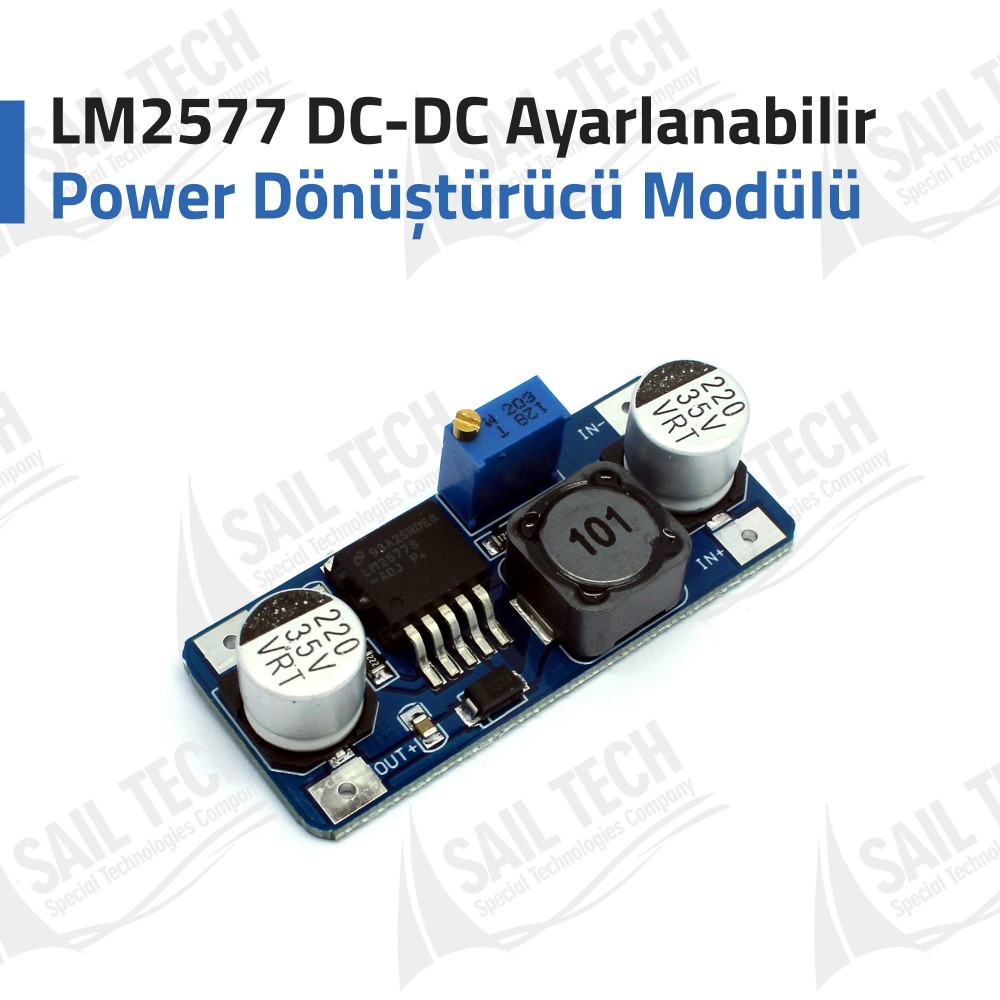 LM2577 DC-DC Ayarlanabilir Power Dönüştürücü Modülü