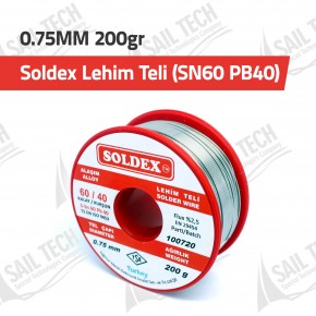 Soldex Solder Wire 0.75mm 200gr (SN60 PB40)