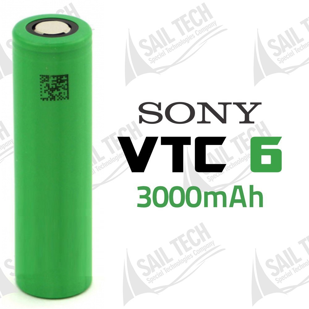 Sony US18650VTC6 3000 mAh Li-ion Şarjlı Pil (30A)