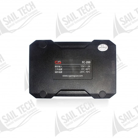 fc200 ecu programlama ve chip tuning cihazı kutusu arka yüzü