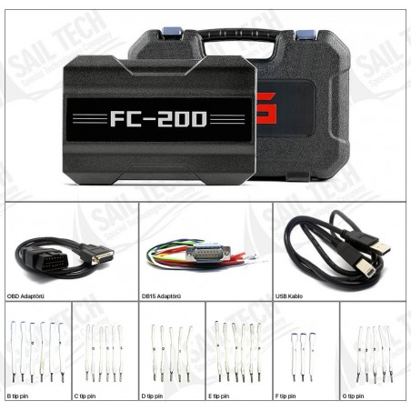 fc200 ecu programlama ve chip tuning cihazı seti