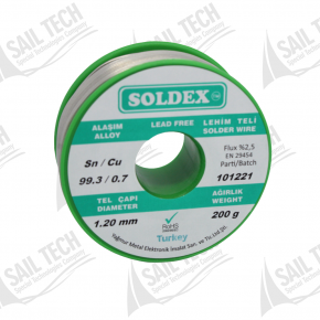 Soldex Solder Wire 1.20mm 200gr