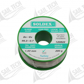 Soldex Solder Wire 1.00mm 200gr