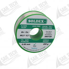 Soldex Solder Wire 0.50mm 200gr
