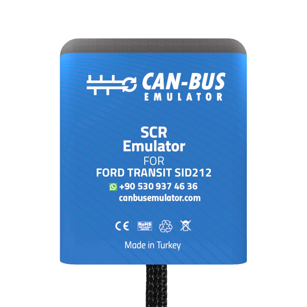 Ford Transit SID212 Euro 6 Adblue (SCR+DPF) Removal Emulator
