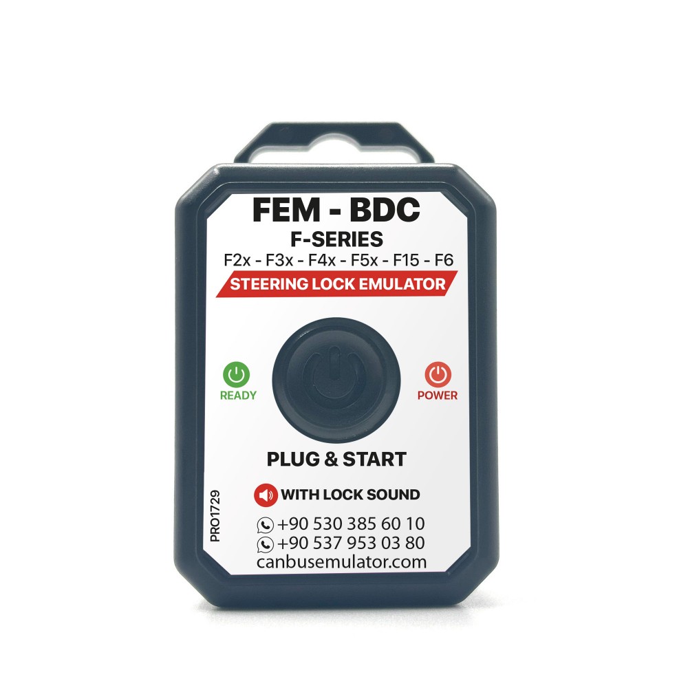 BMW Mini Cooper F-Series FEM / BDC ELV / ESL Steering Lock Emulator