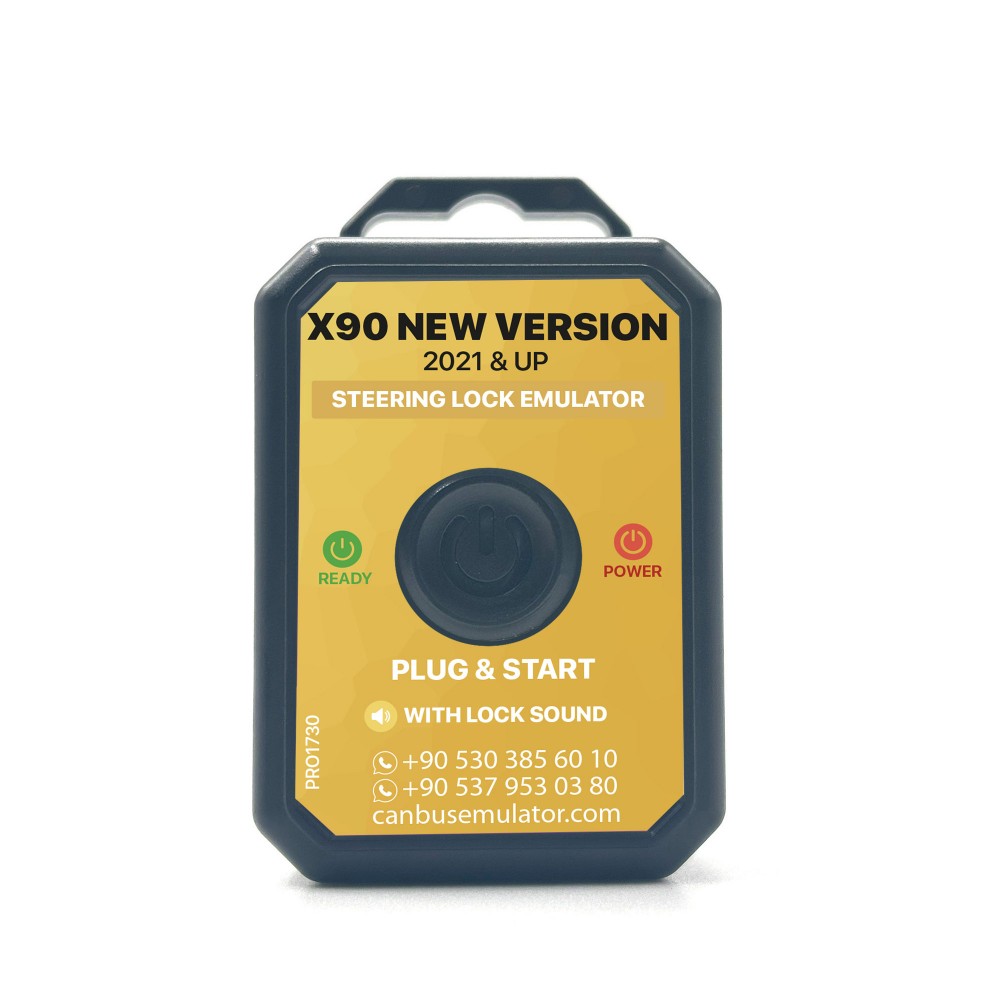 Volvo XC90 - S90 - V60 - XC60 New Version 2021 & Up Sound-Enabled ELV / ESL Steering Lock Emulator