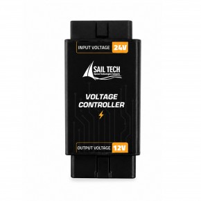 OBD 24V to 12V Voltage Step-Down Adapter for Vehicles