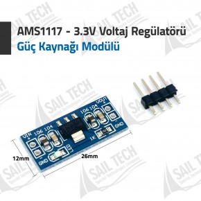 AMS1117 3.3V Voltage Regulator Power Supply Module