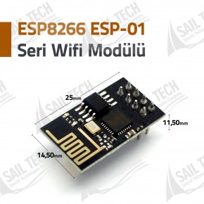 ESP8266 ESP-01 Seri Wifi Modülü