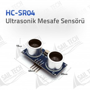 HC-SR04 Ultrasonik Mesafe Sensörü