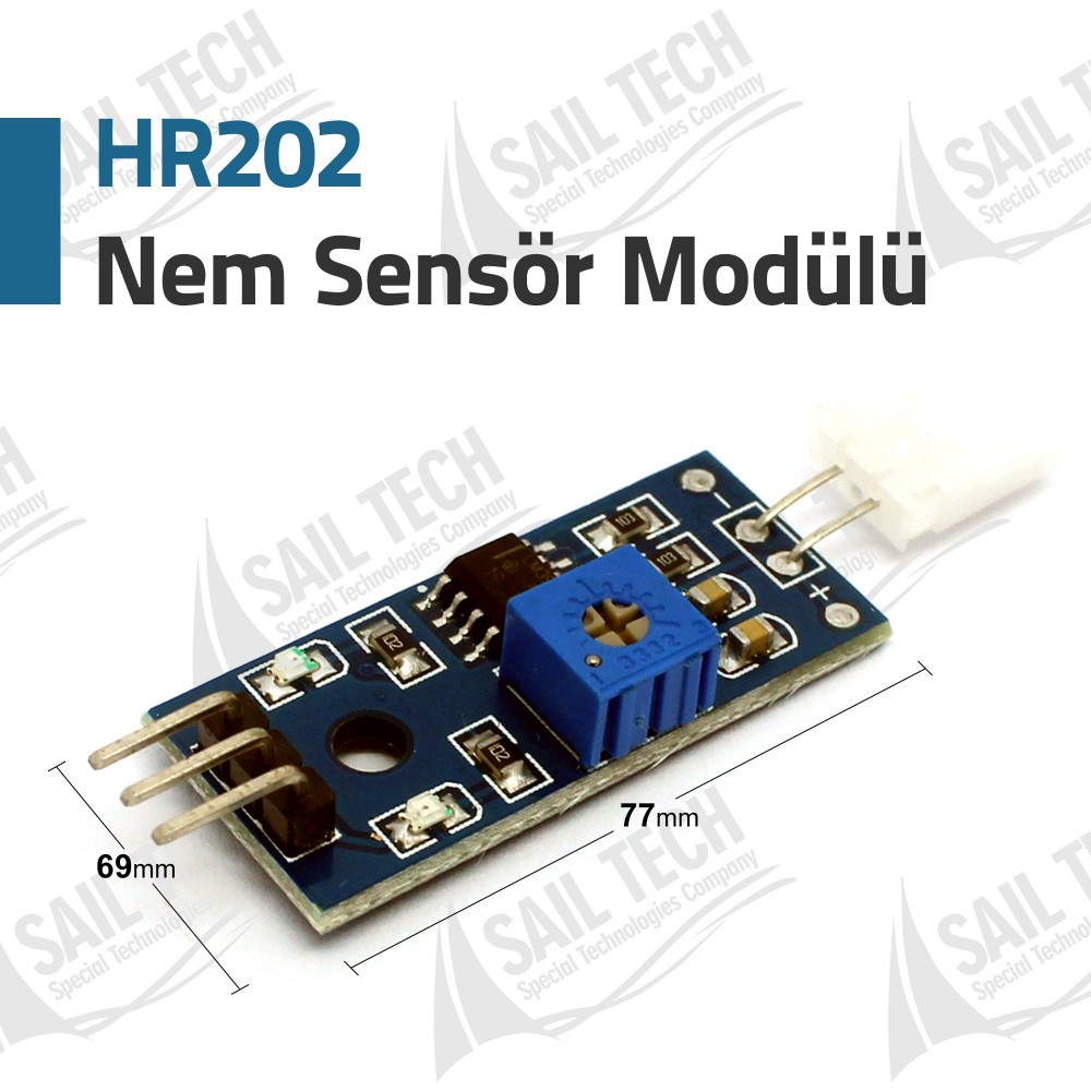 HR202 Humidity Sensor Module Arduino