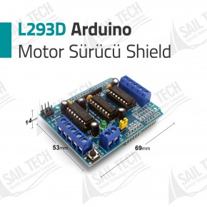L293D Arduino Motor Driver Shield