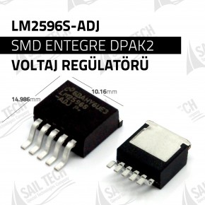 LM2596S-ADJ SMD Entegre DPAK2 Voltaj Regülatörü