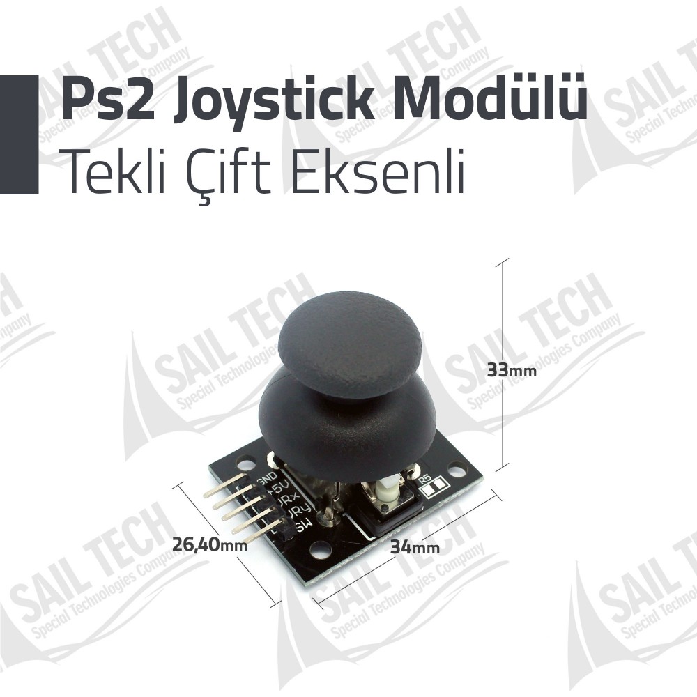 PS 2 Joystick Module Single Dual Axis