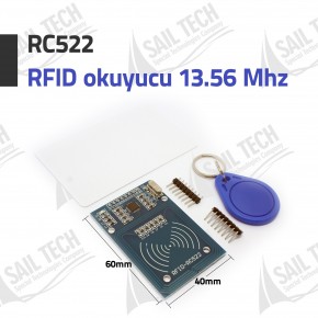 RC522 RFID Okuyucu 13.56 Mhz