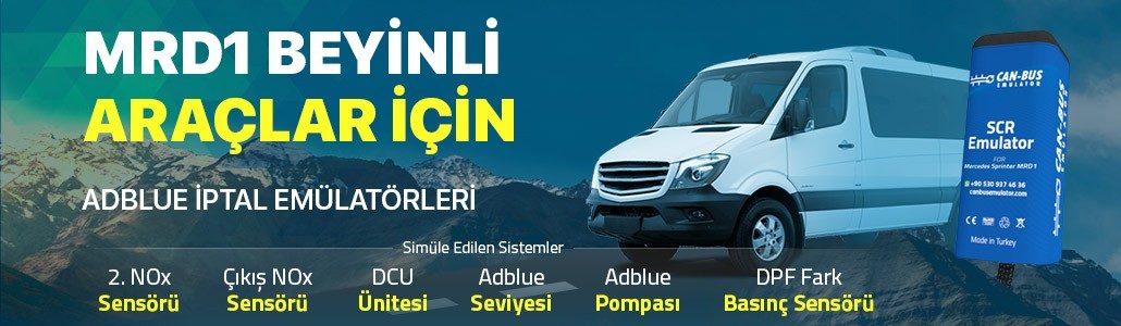 Mercedes Sprinter MRD1 (MD1CP001) Adblue SCR+DPF İptal Emülatörü