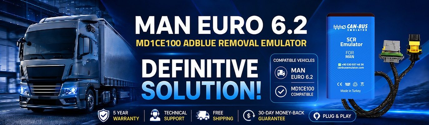 Man Euro 6.2 MD1CE100 AdBlue SCR+DPF Removal Tool